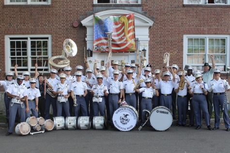 Regimental Band shows excitement for Senior Sendoff spring concert