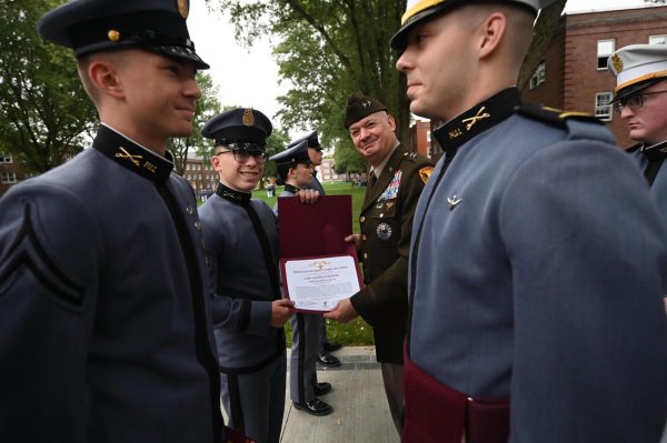Six Norwich University cadets honored with life saving citation for their actions at Tunbridge Fair