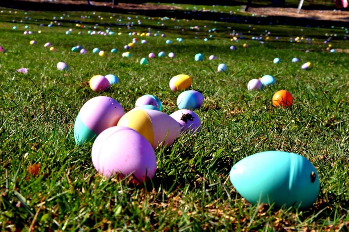 Egg hunt on campus