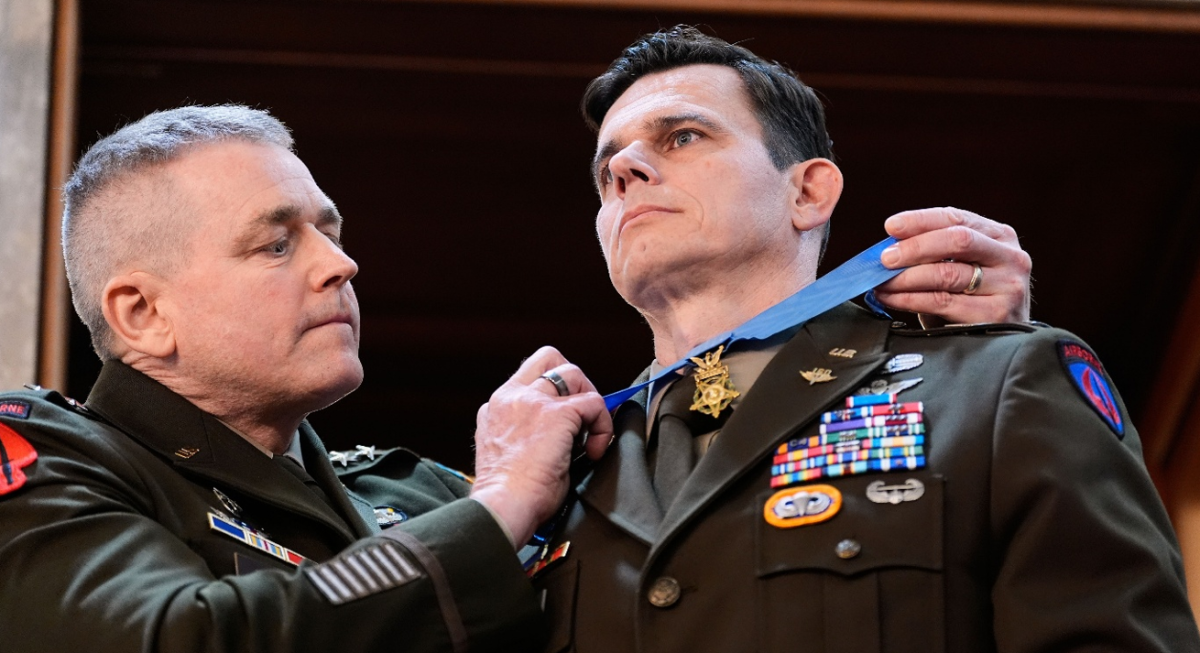 From Norwich to National Hero: Alumni Eric Solver is Awarded the Medal of Honor